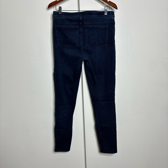 Spanx Jean-ish Ankle Leggings in Twilight Rinse Dark Wash Blue Size M - Picture 6 of 11